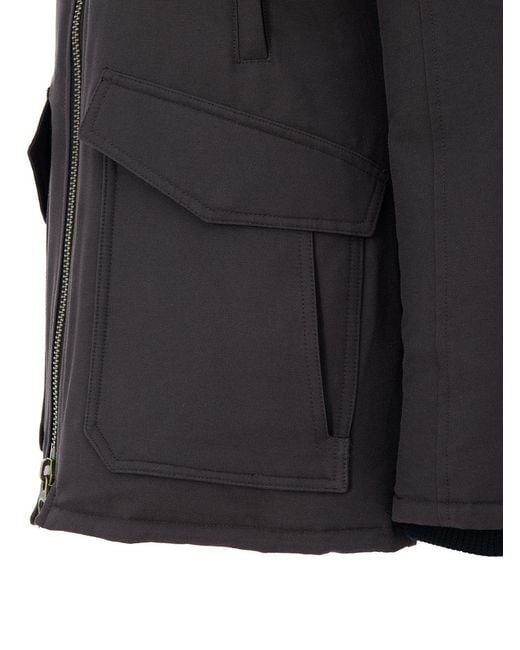 Moose Knuckles Black Field Jacket