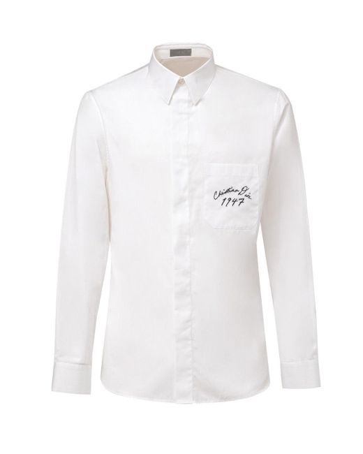 Dior White Camicia