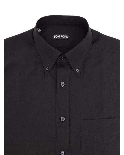 Tom Ford Black Camicia for men