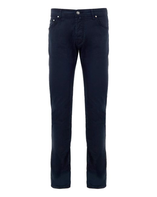 Jacob Cohen Blue Pantaloni Nick for men