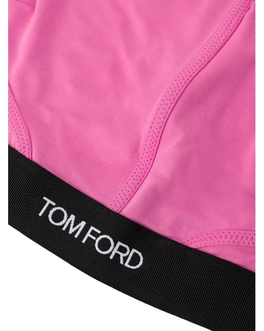 Tom Ford Pink Top Intimo Donna Con Spalline