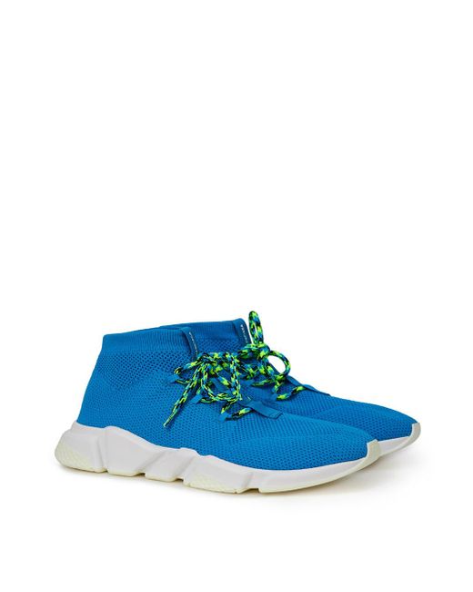 Sneakers Speed Lace-Up di Balenciaga in Blue da Uomo