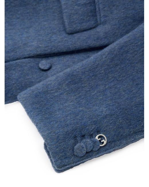 Gucci Blue Light Jackets