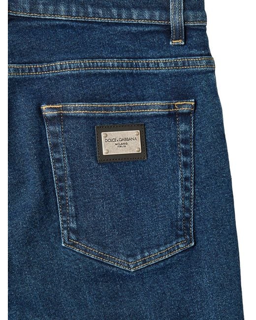 Dolce & Gabbana Blue Jeans Skinny Cinque Tasche for men