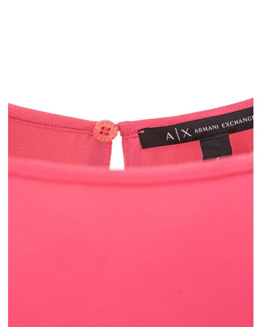ARMANI EXCHANGE Pink Fuchsia Mini Dress