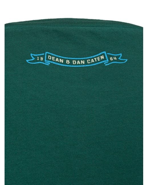 DSquared² Green T-Shirt Overfit for men