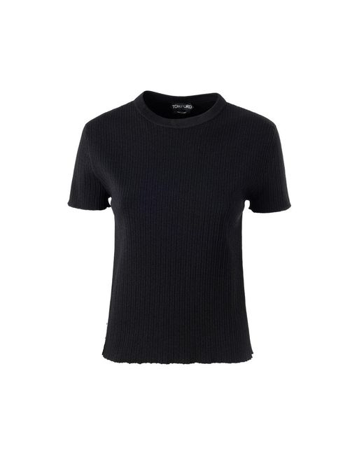 Tom Ford Black Elasticized Shirt