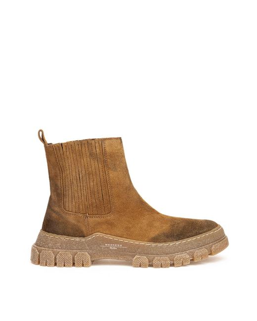 Weekend by Maxmara Brown Suede Boots Genepi
