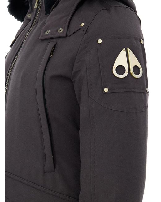 Moose Knuckles Black Field Jacket
