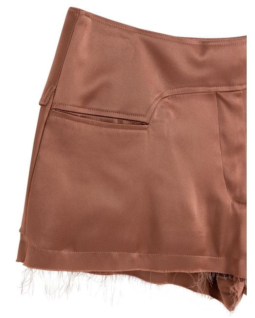 Tom Ford Brown Satin Shorts