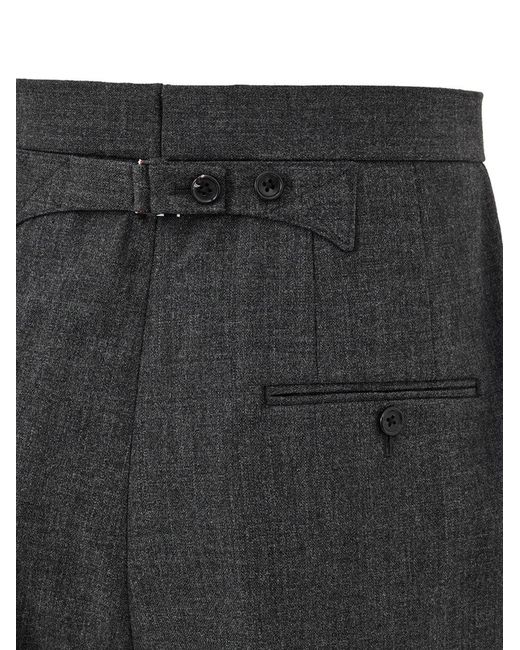 Thom Browne Gray Pantaloni Sartoriali for men