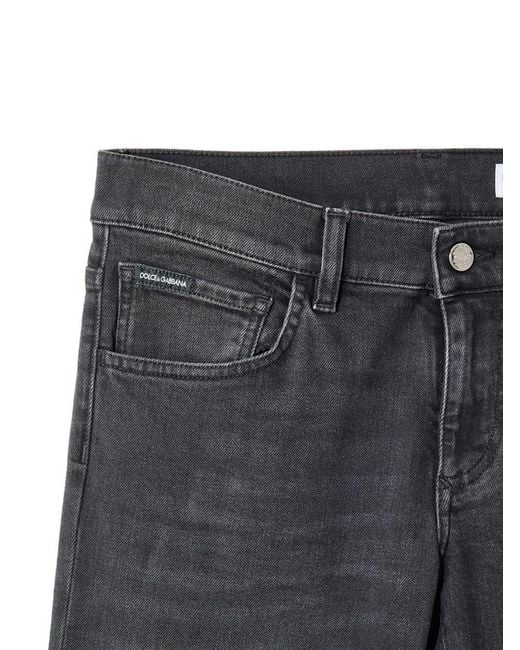 Dolce & Gabbana Blue Jeans Skinny Cinque Tasche for men