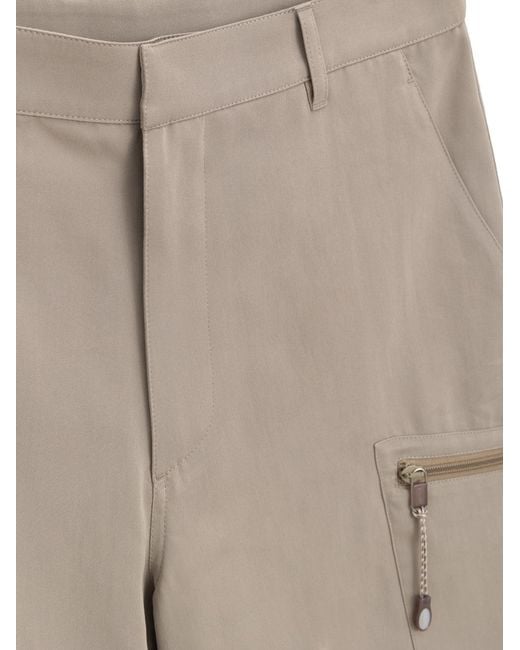 Bermuda Cargo di Dior in Gray da Uomo