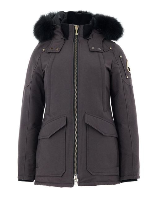 Moose Knuckles Black Field Jacket