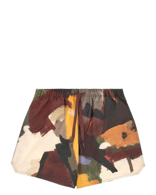 J.W. Anderson Black Bathing Shorts for men