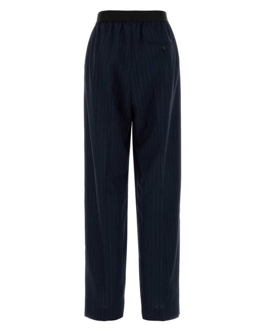 Balenciaga Blue Elastic Pants