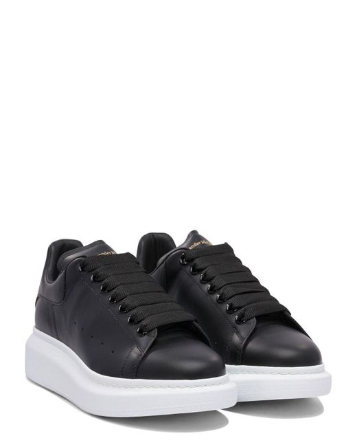 Alexander McQueen Black Oversize Sneakers