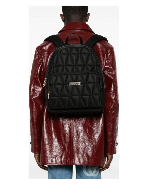 Versace Black Myth Nylon Backpack for men