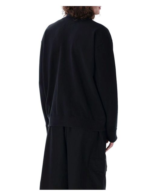 J.W. Anderson Black Half-Zip Sweatshirt for men