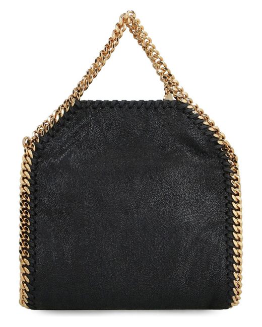 Stella McCartney Black Falabella Tote Bag Micro