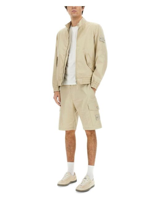 Stone Island Natural Antidrip Bomber for men