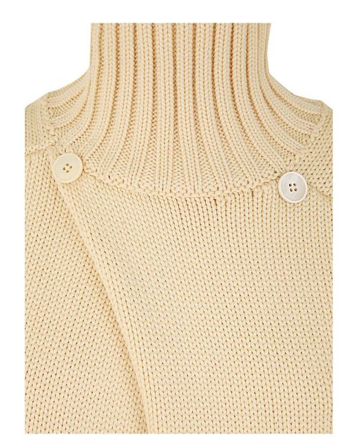 Jil Sander Natural Sweater Tn Ls