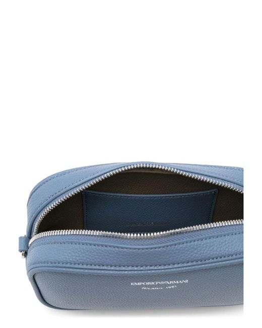 Emporio Armani Blue Myea Camera Bag