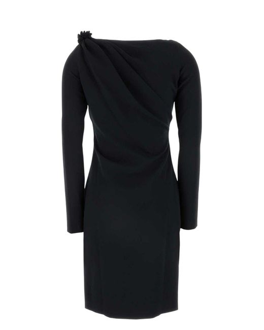 J.W. Anderson Black Stretch Polyester Blend Dress