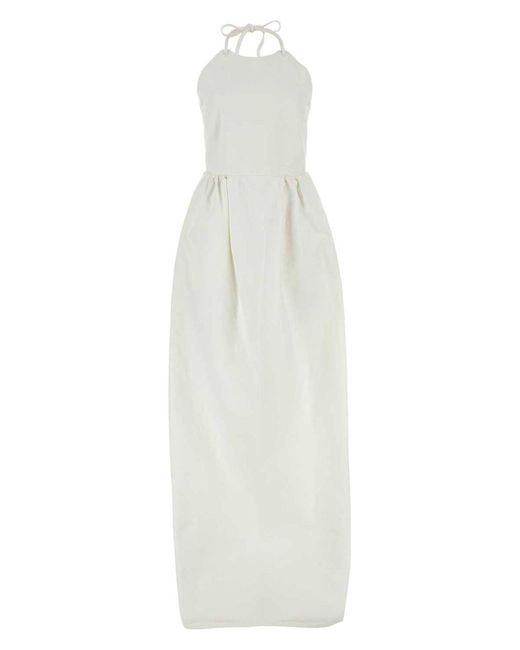【送料&関税込】Max Mara White Denim Europa Dress Max Mara Denim Europa Dress in White | Lyst