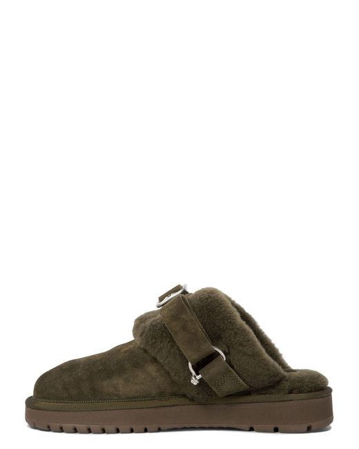 Burberry Brown "Chubby Low" Slippers for men