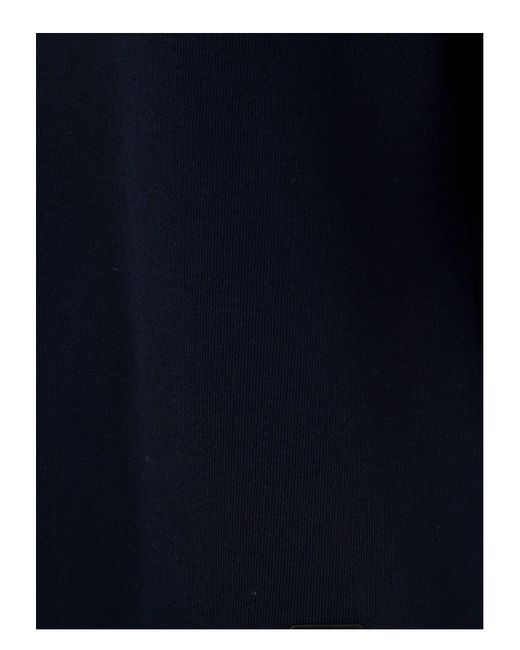 Lanvin Blue Two-Layer T-Shirt for men
