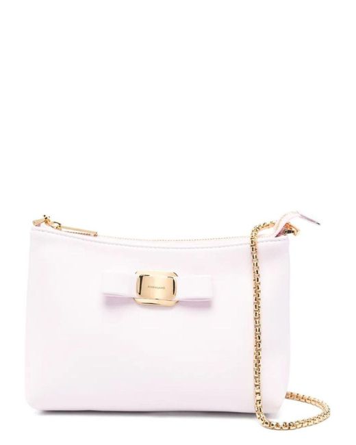 FERRAGAMO】VARA PLATE MINI CROSSBODY BAG