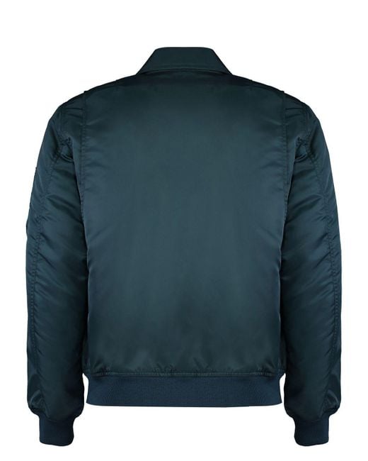 Céline Blue Bomber Jacket for men