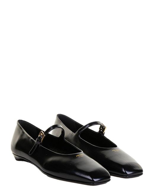 Prada Black Ballerinas Mary Jane