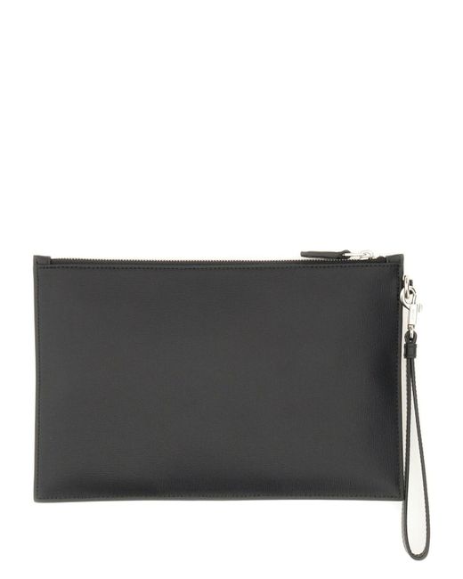 Bally Gray Pouch With Logo for men