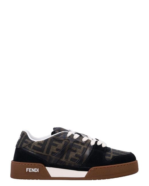 Fendi Black Match Sneakers