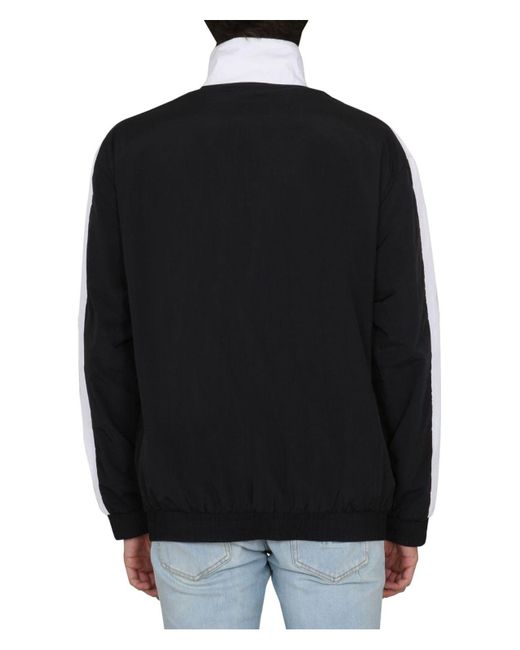 Balmain Black Sports Jacket With Logo for men