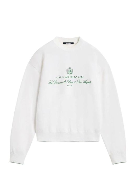 Jacquemus White La Maille Venice for men