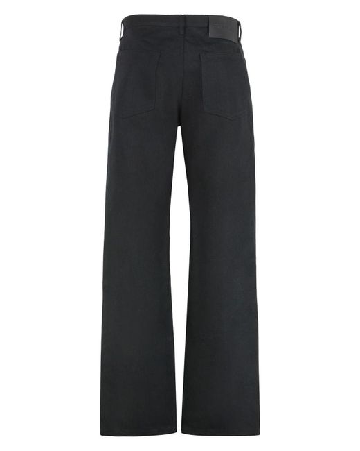 Jil Sander Black Loose-Fit Jeans for men