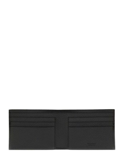 Ferragamo Gray Monogram Logo Wallet for men