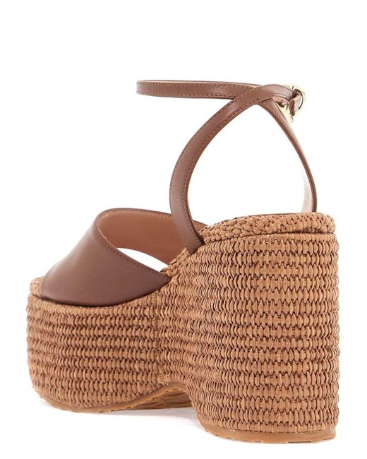 Gianvito Rossi Brown Shoes Calf+Marbella