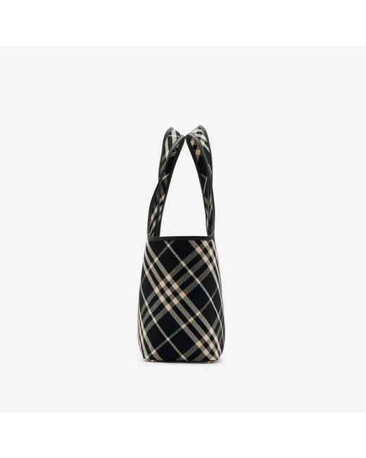 Burberry Black Nova Check Hand Bag for men