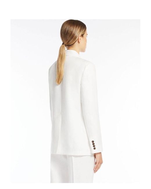 Max Mara White Guglia