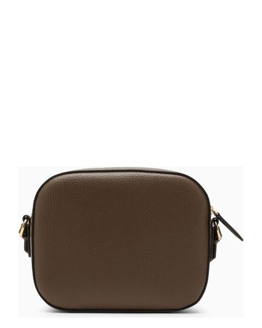 Stella McCartney Brown Stella Logo Camera Bag