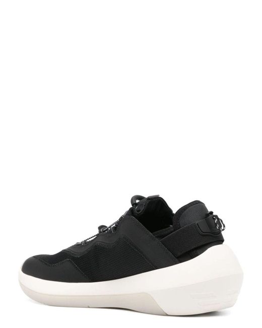 Emporio Armani Black Mesh Sneakers for men