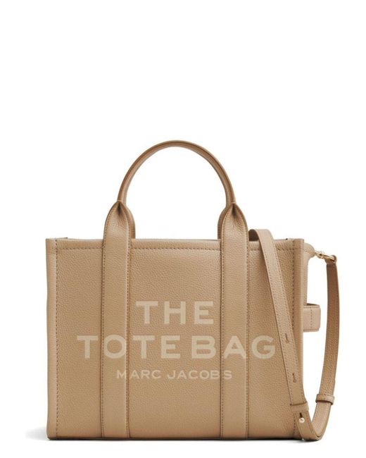Marc Jacobs Brown The Medium Leather Tote