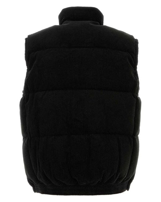 Sacai Black Corduroy Down Jacket