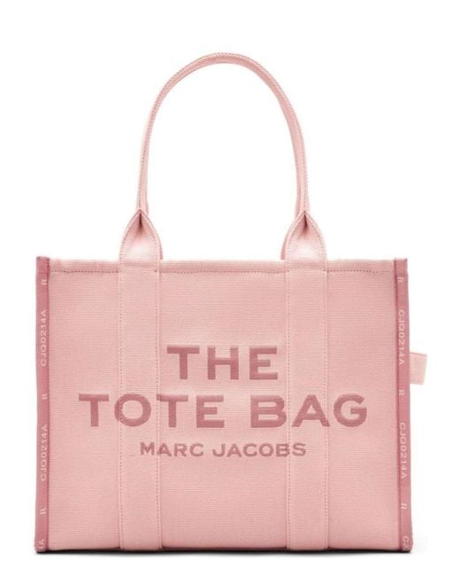 Marc Jacobs Pink Fabric And Leather Blend Bag