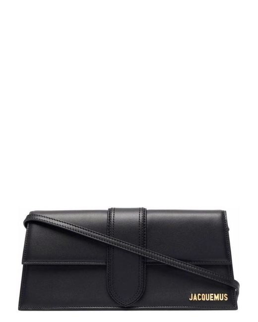 Jacquemus Black Shoulder Le Bambino Long Logo