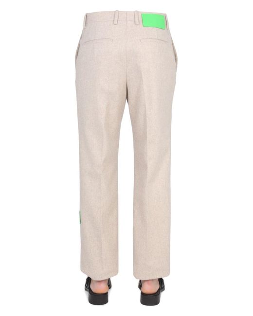 Off-White c/o Virgil Abloh Natural Off- Slim Fit Pants for men